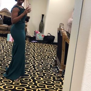 Emerald Formal Gown that is comfortable